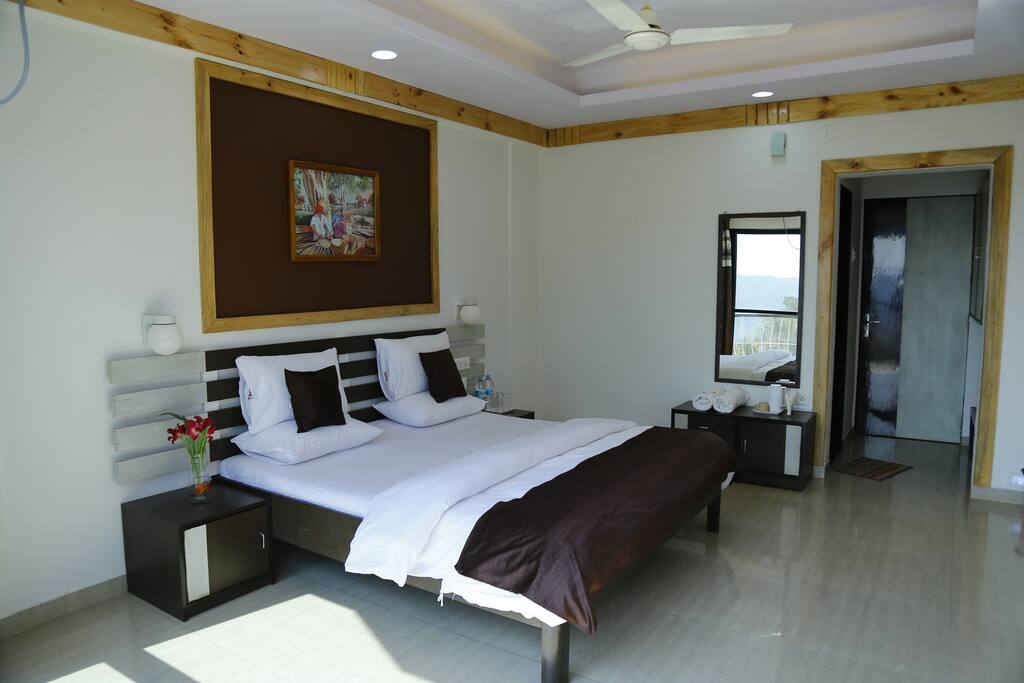 deluxe double room with mountain view a.c.