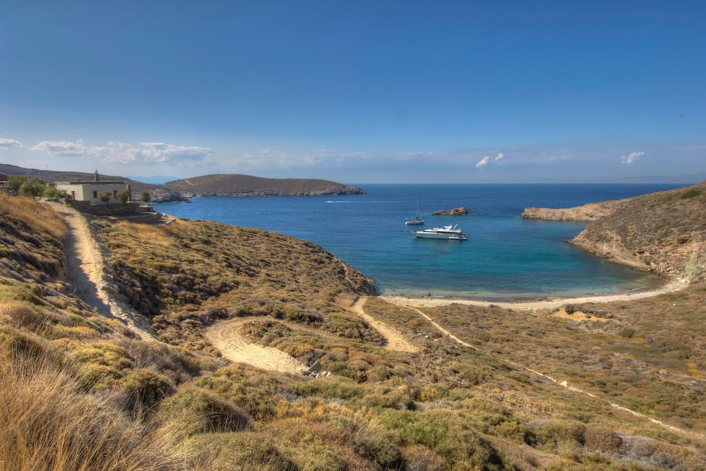 aegeanside paradise villa private beach