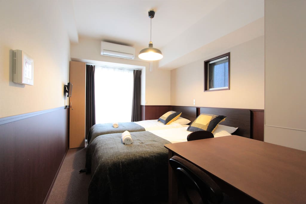 近梅田两人公寓★地铁\/直通京都★优衣库5分钟