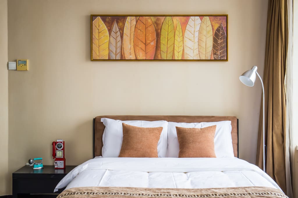 色彩自然风-市南奥帆五四广场高层观景一居