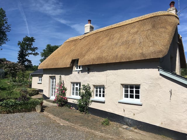 the thatched house, dartmoor - totally gorgeous!()