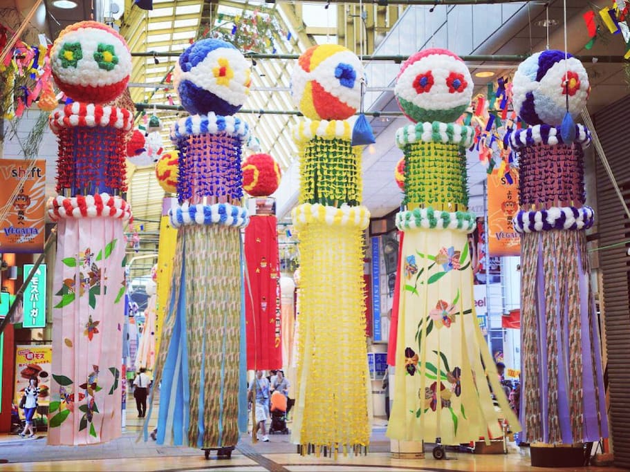 仙台七夕祭与最高潮的花火大会 日本旅游攻略 尽在airbnb爱彼迎 仙台七夕祭与最高潮的花火大会 日本旅游攻略 尽在airbnb爱彼迎