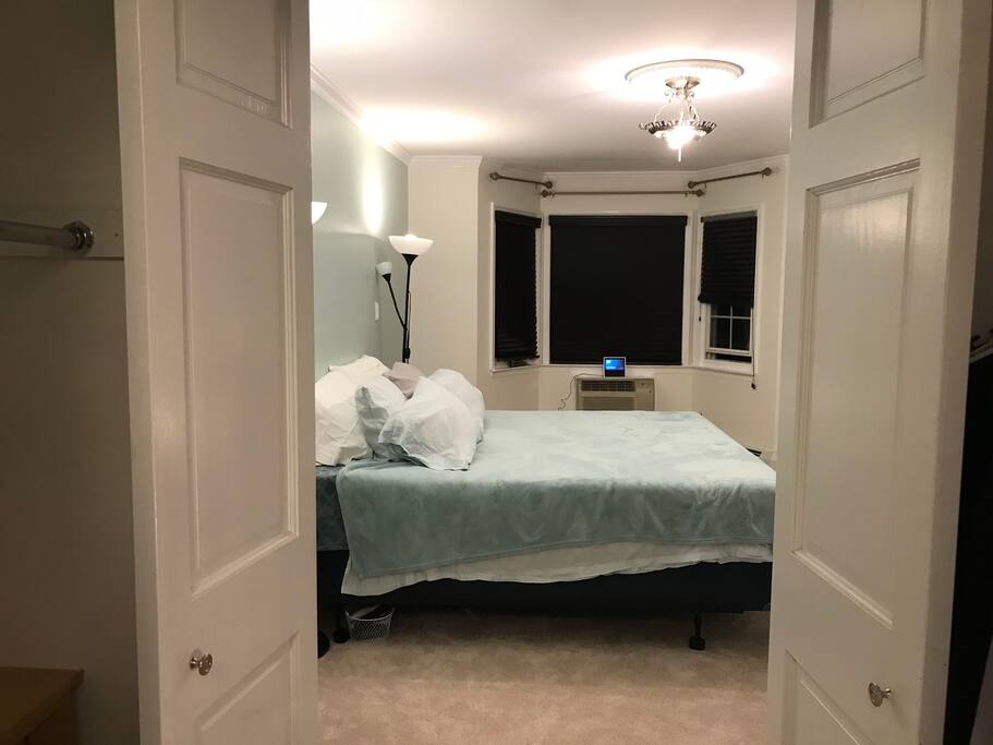 newly remodeled private bedroom