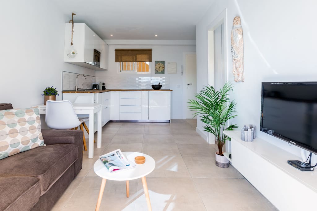 luxury modern apartment with sea view