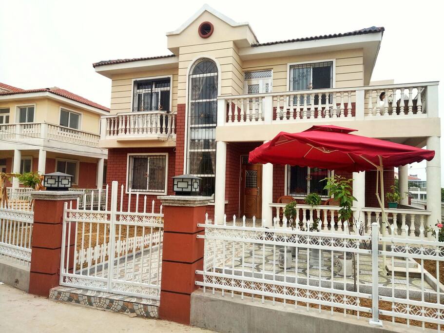 威海荣成家庭游自驾游民宿短租选爱莲湾海景房独栋别墅